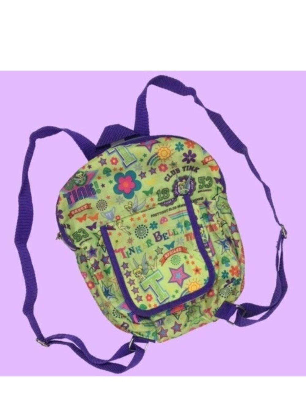 Disneyland Resort | Vintage Green Tinkerbell Mini Backpack